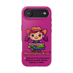 Big Sky Baddie — Tough Case - iPhone 17 Air – Phone Models: iPhone 17 Air –  by Montana Kid