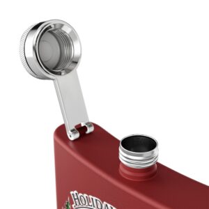 Festive Holiday Grump Flask