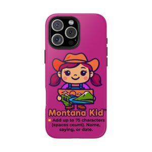 Big Sky Baddie — Tough Case - iPhone 16 Pro Max – Phone Models: iPhone 16 Pro Max –  by Montana Kid