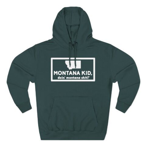 Essential Pullover Hoodie – White Logo Unisex Apparel