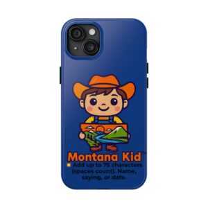 Big Sky Bandit — Tough Case - iPhone 15 Plus – Phone Models: iPhone 15 Plus –  by Montana Kid