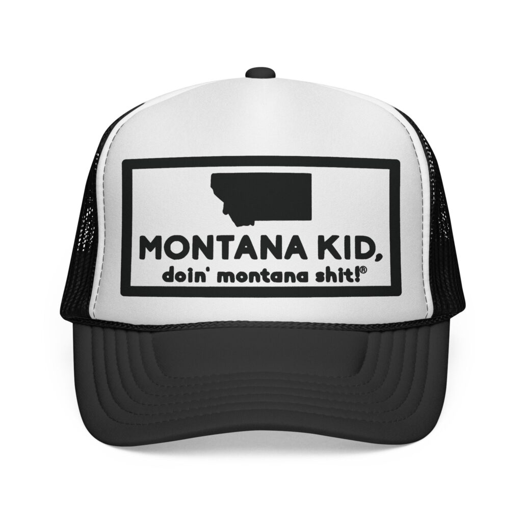 Relentless Road Warrior Trucker Cap – Original Gear by Montana Kid