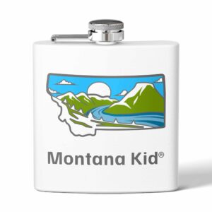 Legend Flask — 6oz –  – Drinkware by Montana Kid