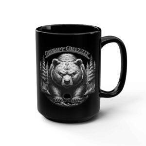 Grumpy Grizzly Mug — 15oz
