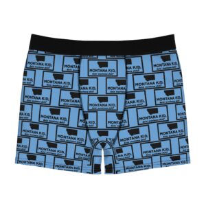 Buck-Wild Boxer Brief | Light Blue –  – Adult by Montana Kid