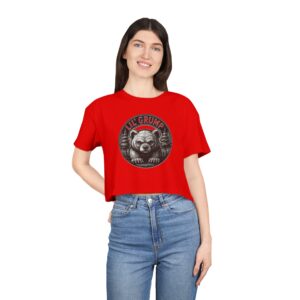 Lil’ Grump Wild & Free Crop Tee — Adult | Women –  – Women by Montana Kid