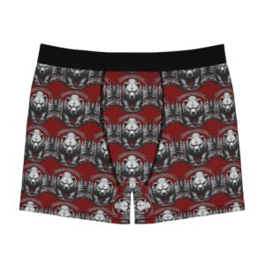 Buck-Wild Boxer Brief "Grumpy Grizzly" | Maroon –  – Grump Gear by Montana Kid