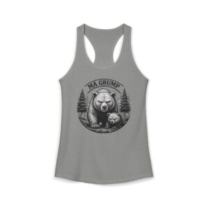 Ma Grump Racerback Tank — Adult | Women –  – Adult by Montana Kid