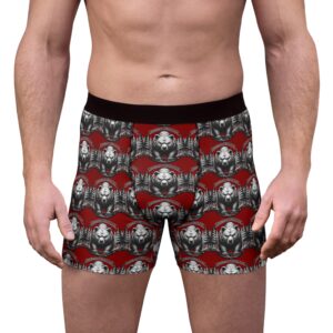 Buck-Wild Boxer Brief "Grumpy Grizzly" | Maroon –  – Grump Gear by Montana Kid