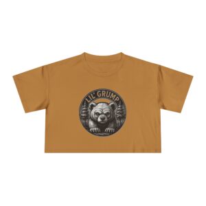 Lil’ Grump Wild & Free Crop Tee — Adult | Women –  – Women by Montana Kid