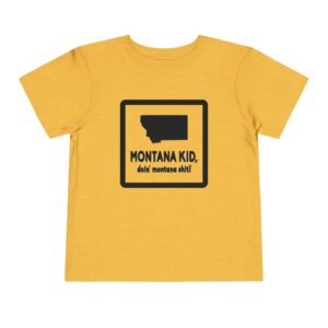 Essential Tee — Littles | Unisex –  – Toddler by Montana Kid