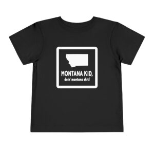Essential Tee — Littles | Unisex –  – Toddler by Montana Kid
