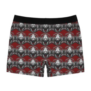Buck-Wild Boxer Brief "Grumpy Grizzly" | Maroon –  – Grump Gear by Montana Kid