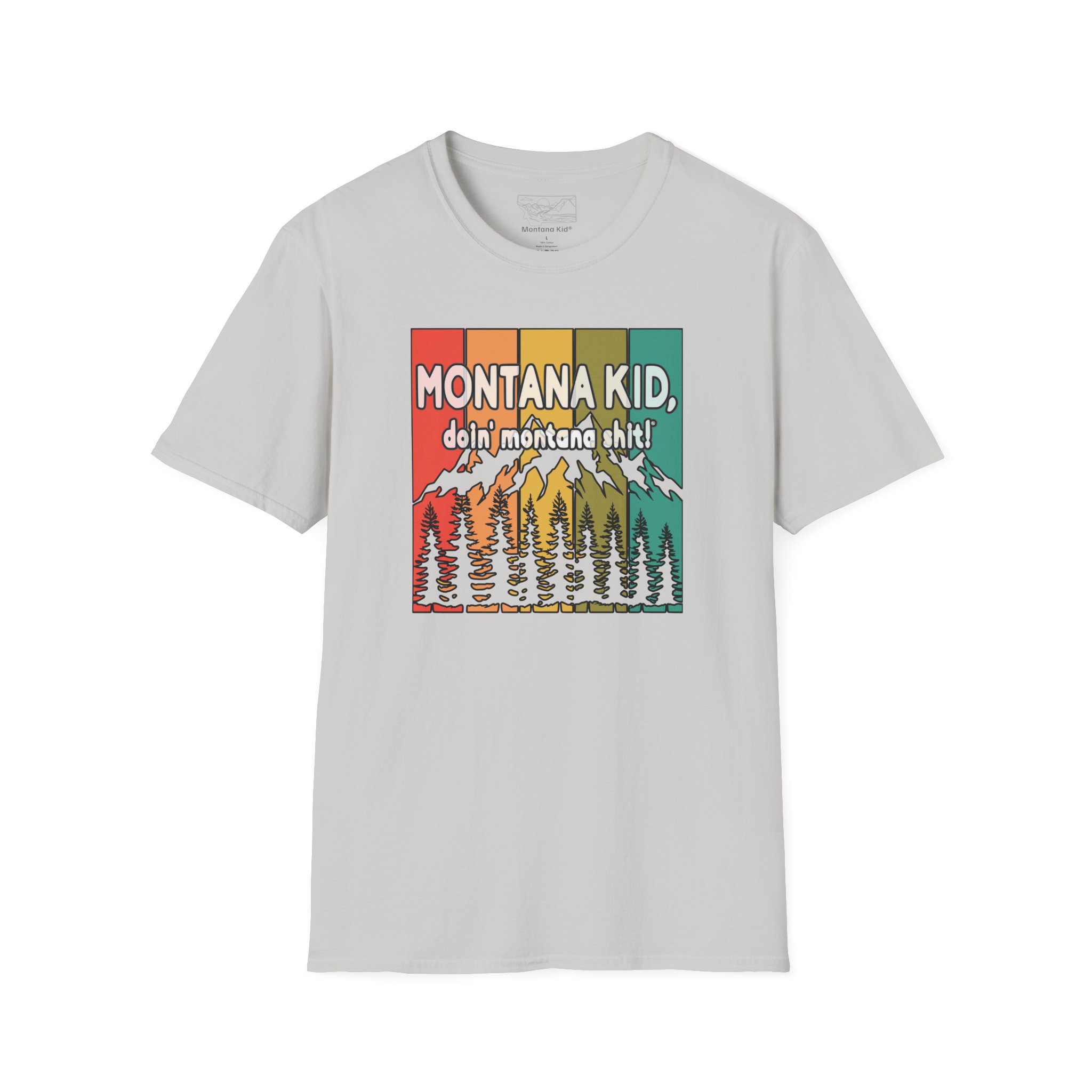 Retro Mountain T-Shirt - Adult | Unisex – – Adult by Montana Kid