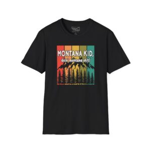 Retro Mountain T-Shirt - Adult | Unisex –  – Adult by Montana Kid