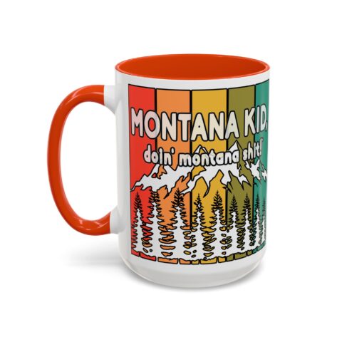Retro Mountain Mug | 15oz –  – Uncategorized by Montana Kid
