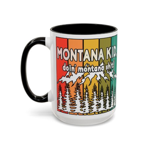 Retro Mountain Mug | 15oz –  – Uncategorized by Montana Kid