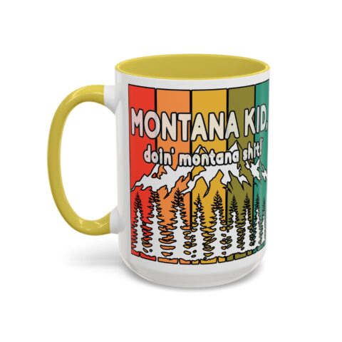 Retro Mountain Mug | 15oz –  – Uncategorized by Montana Kid