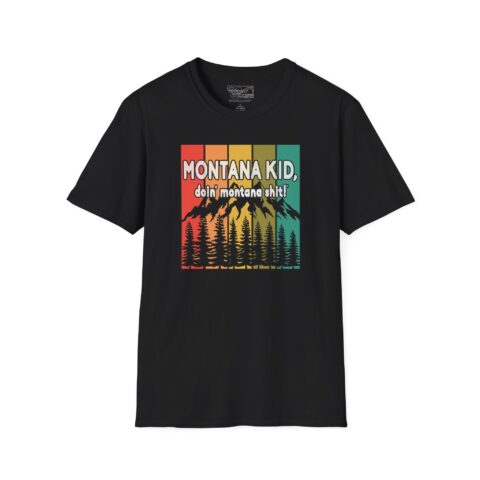 Retro Mountain Tee — Adult | Unisex –  – Adult by Montana Kid