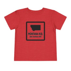 Essential Tee — Littles | Unisex –  – Toddler by Montana Kid