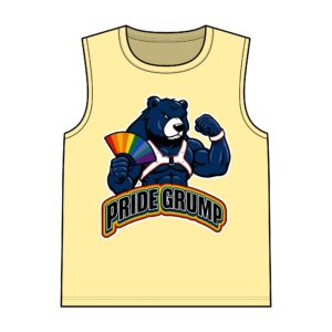 Pride Grump Muscle Tank - Adult | Unisex – – Uncategorized by Montana Kid