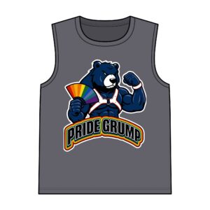 Pride Grump Muscle Tank - Adult | Unisex – – Uncategorized by Montana Kid