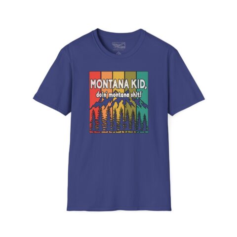 Retro Mountain Tee — Adult | Unisex –  – Adult by Montana Kid