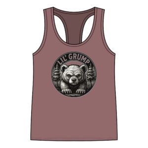 Lil’ Grump Racerback Tank — Adult | Women –  – Adult by Montana Kid