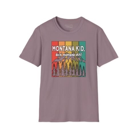 Retro Mountain Tee — Adult | Unisex –  – Adult by Montana Kid