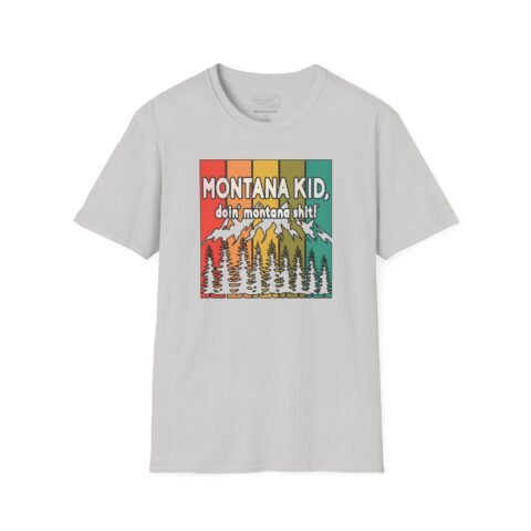 Retro Mountain Tee — Adult | Unisex –  – Adult by Montana Kid