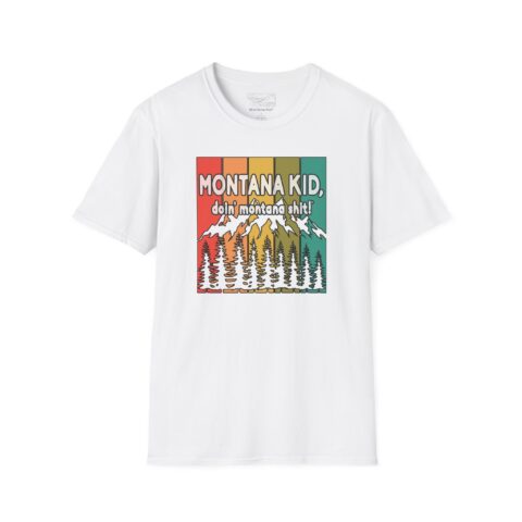 Retro Mountain Tee — Adult | Unisex –  – Adult by Montana Kid