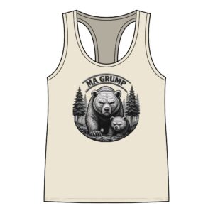 Ma Grump Racerback Tank — Adult | Women – – Adult by Montana Kid