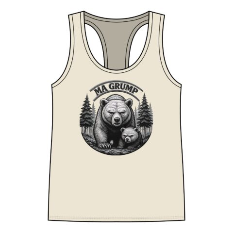 Ma Grump Racerback Tank — Adult | Women –  – Adult by Montana Kid