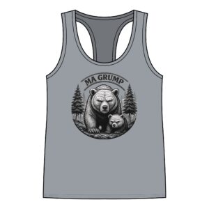 Ma Grump Racerback Tank — Adult | Women – – Adult by Montana Kid
