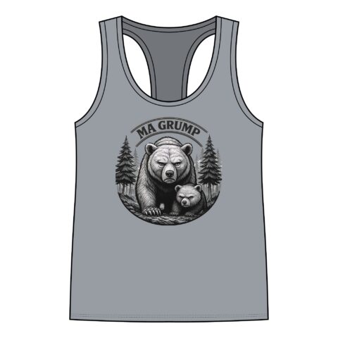Ma Grump Racerback Tank — Adult | Women –  – Adult by Montana Kid