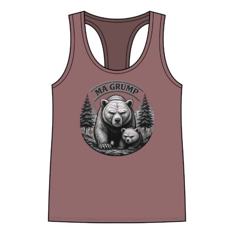 Ma Grump Racerback Tank — Adult | Women –  – Adult by Montana Kid