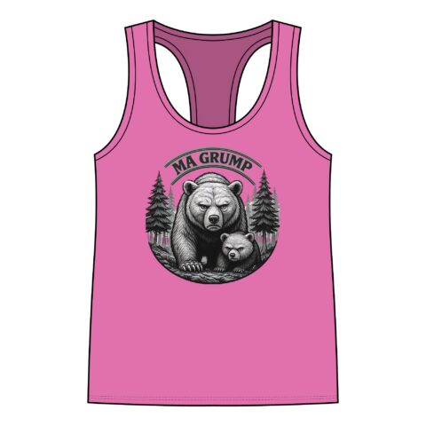 Ma Grump Racerback Tank — Adult | Women –  – Adult by Montana Kid