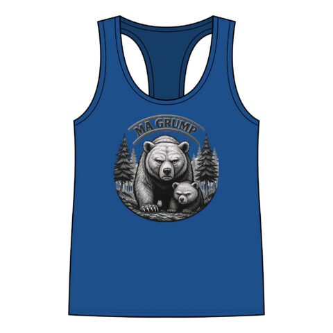 Ma Grump Racerback Tank — Adult | Women –  – Adult by Montana Kid