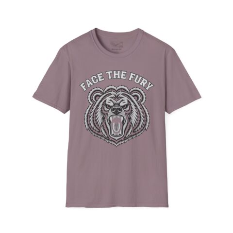 Face the Fury Tee — Adult | Unisex — Paragon product mockup by Montana Kid®