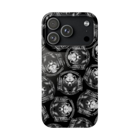 Grumpy Grizzly Snap Case for iPhone 17 Pro, Glossy