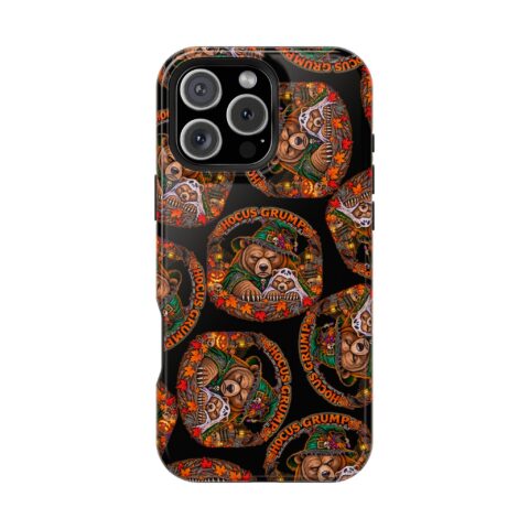 Hocus Grump Mag Phone Case for iPhone 16 Pro Max, Glossy