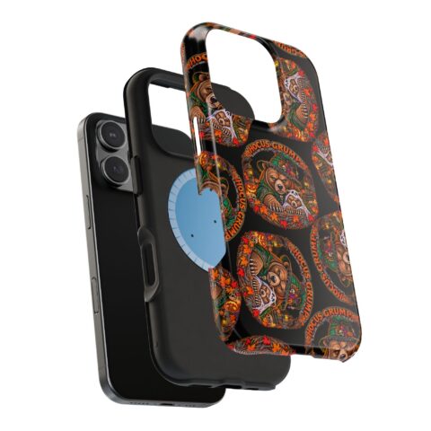 Hocus Grump Mag Phone Case, dual-layer shell and magnetic liner