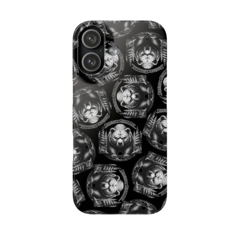 Grumpy Grizzly Snap Case for iPhone 17, Glossy