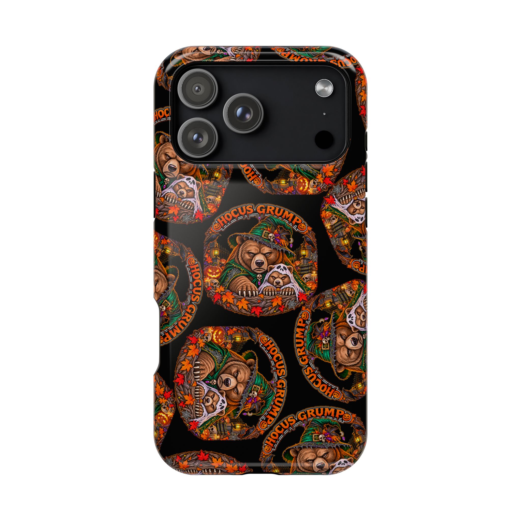 Hocus Grump Mag Phone Case for iPhone 17 Pro Max, Glossy