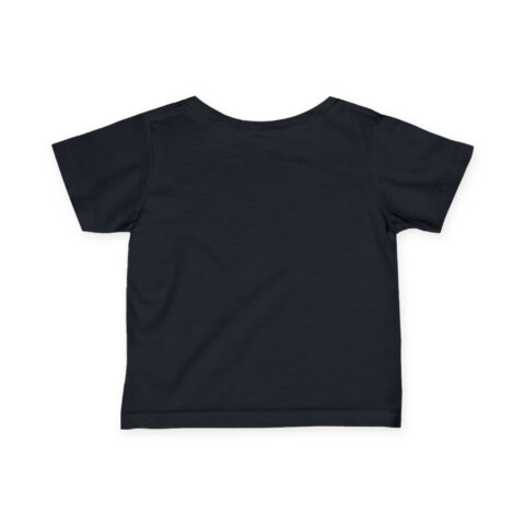 Lil’ Hallows Grump Tee in Black, back, laid flat