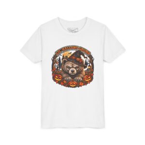 Lil’ Hallows Grump Tee in White, laid flat