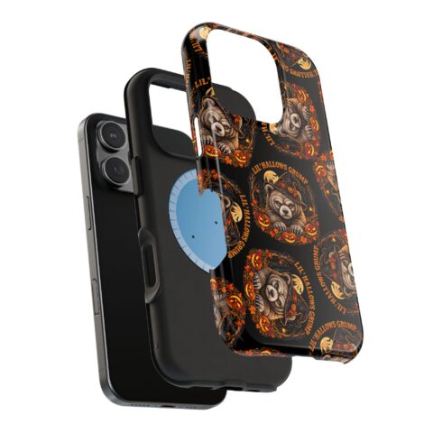 Lil' Hallows Grump Mag Phone Case, dual-layer shell and magnetic liner