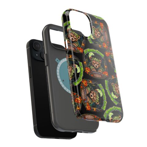 Lil' Monster Grump Mag Phone Case, dual-layer shell and magnetic liner