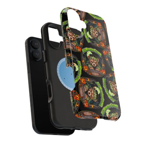 Lil' Monster Grump Mag Phone Case, dual-layer shell and magnetic liner