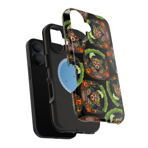 Lil' Monster Grump Mag Phone Case, dual-layer shell and magnetic liner